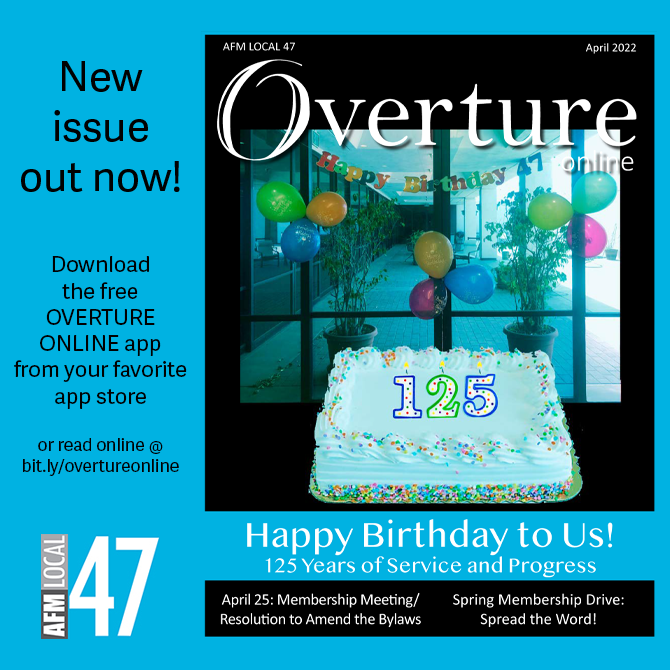 April 2022 Overture Online: 125 Years of Service and Progress | 47 Blog