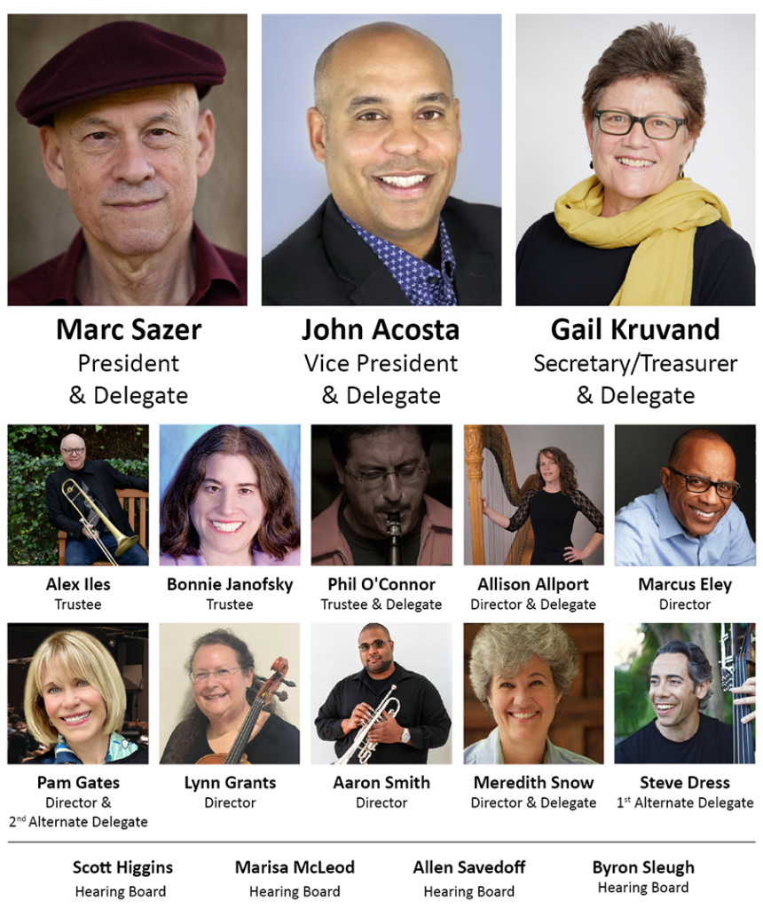 AFM Local 47 Elects New Leadership for Three-Year Term - 47 Blog | AFM ...