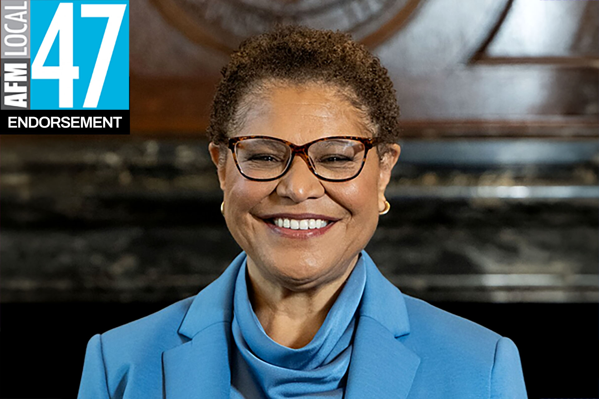 AFM 47 Endorses Karen Bass for Mayor of Los Angeles - 47 Blog | AFM ...
